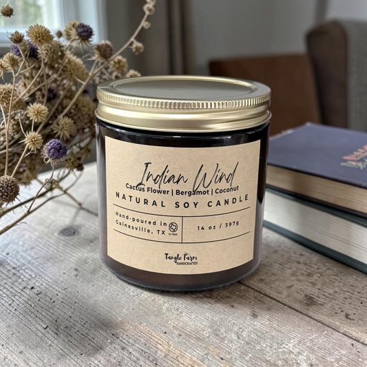 Indian Wind Soy Candle