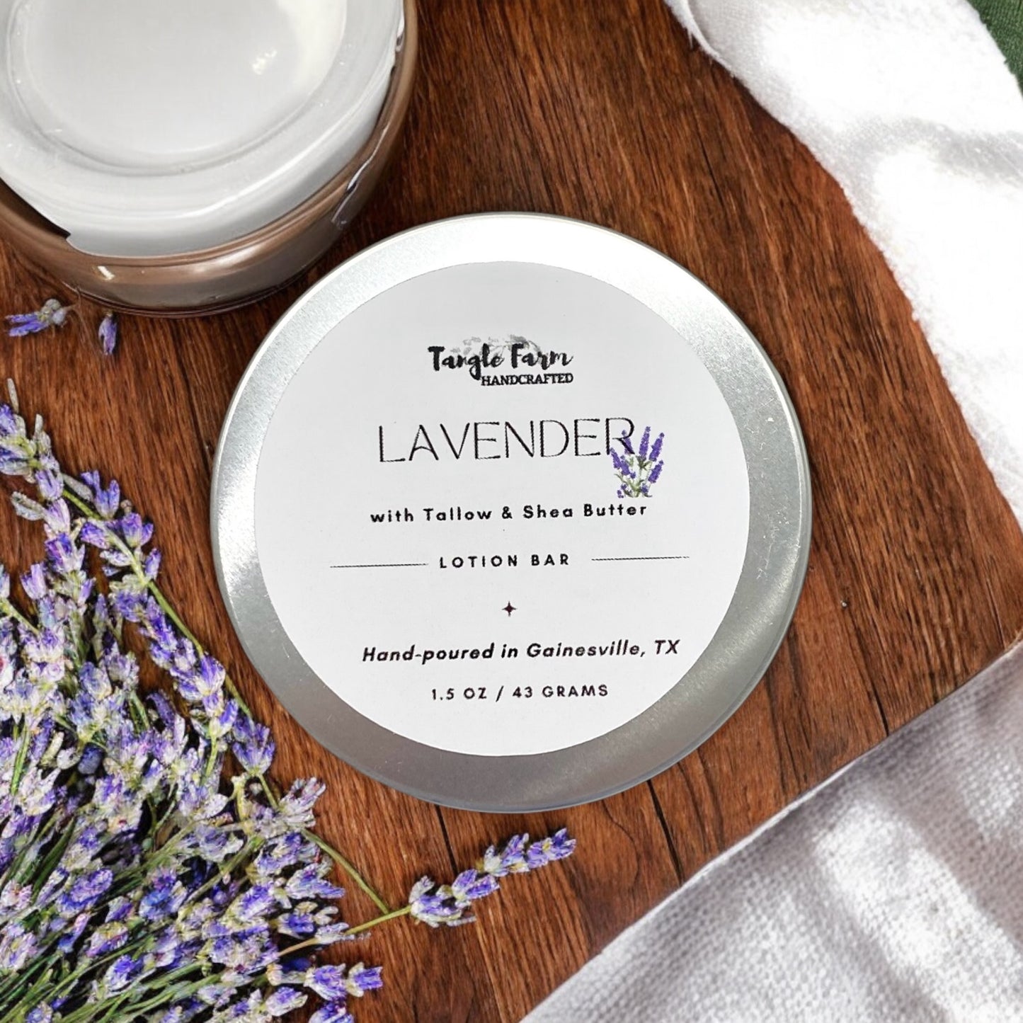 Tallow Solid Lotion Bar