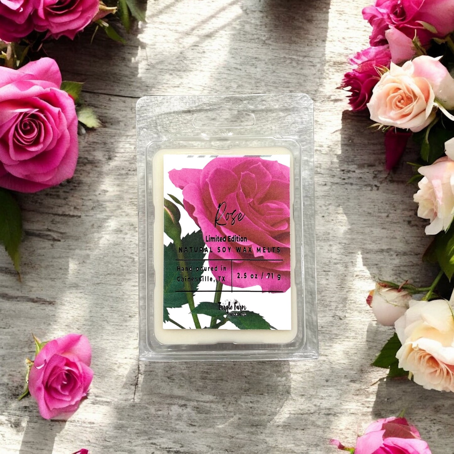 Rose wax melt