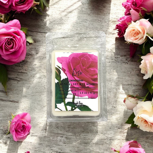 Rose wax melt