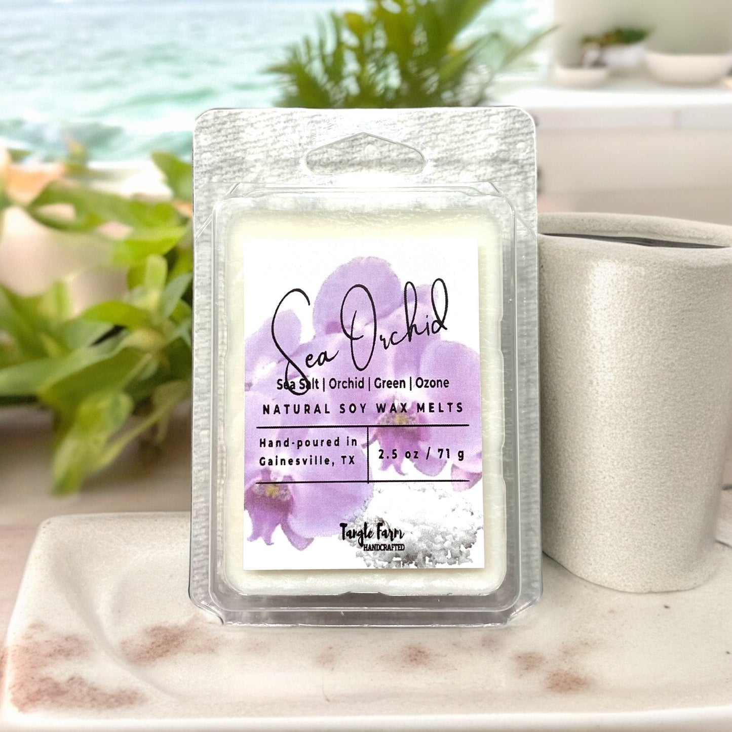 Sea Orchid with Sea Salt and Orchid scent