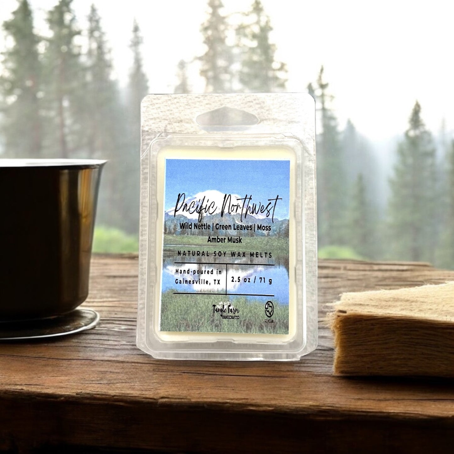 Pacific northwest wax melt