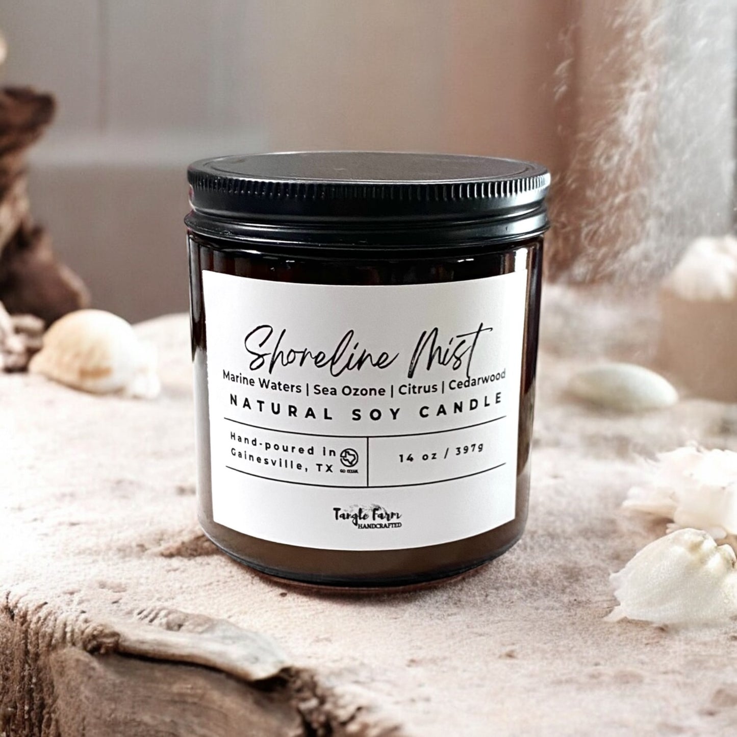 Shoreline Mist 14 oz Soy Candle
