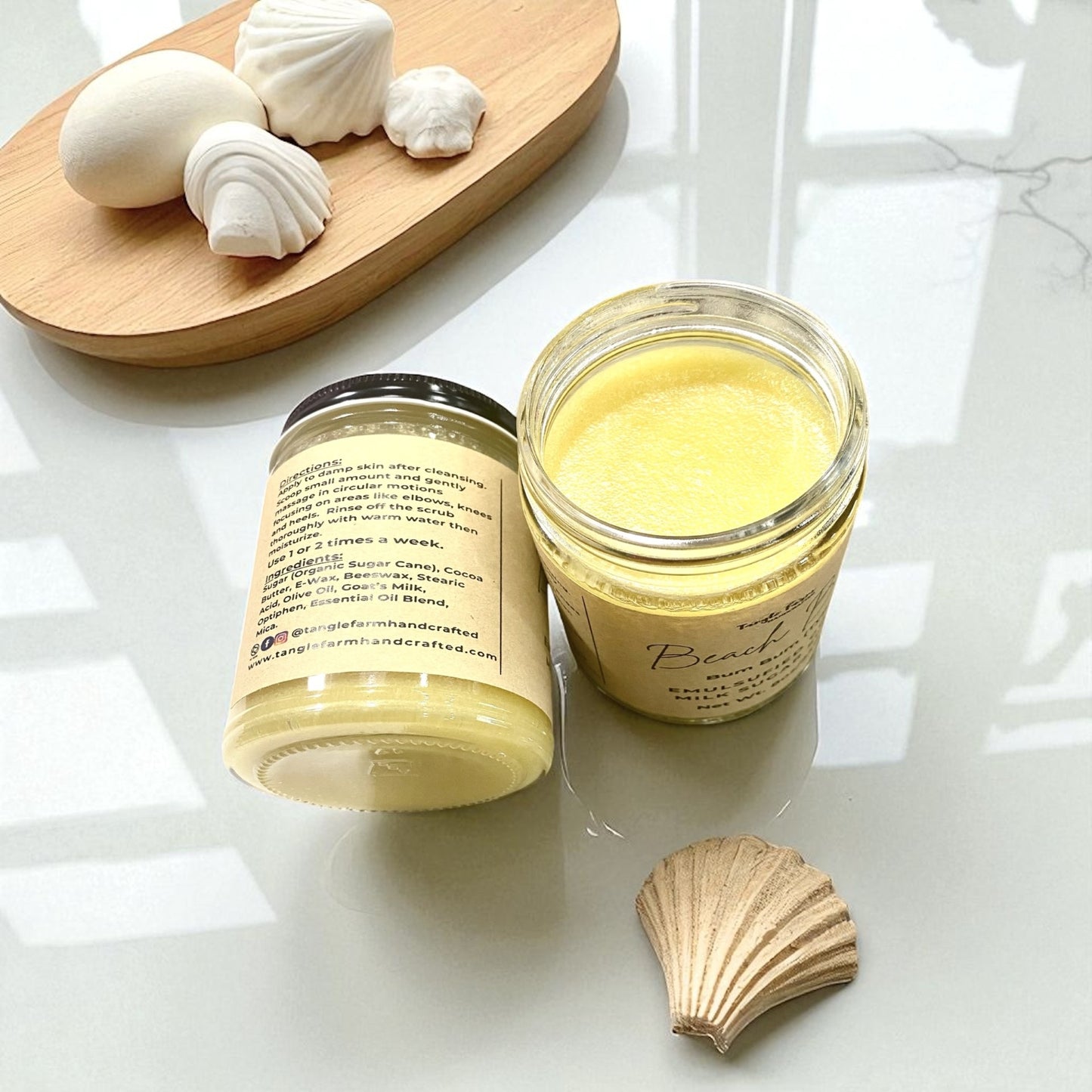 Emulsified Goat's Milk Sugar Scrub