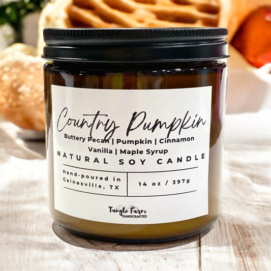 Country Pumpkin Soy Candle