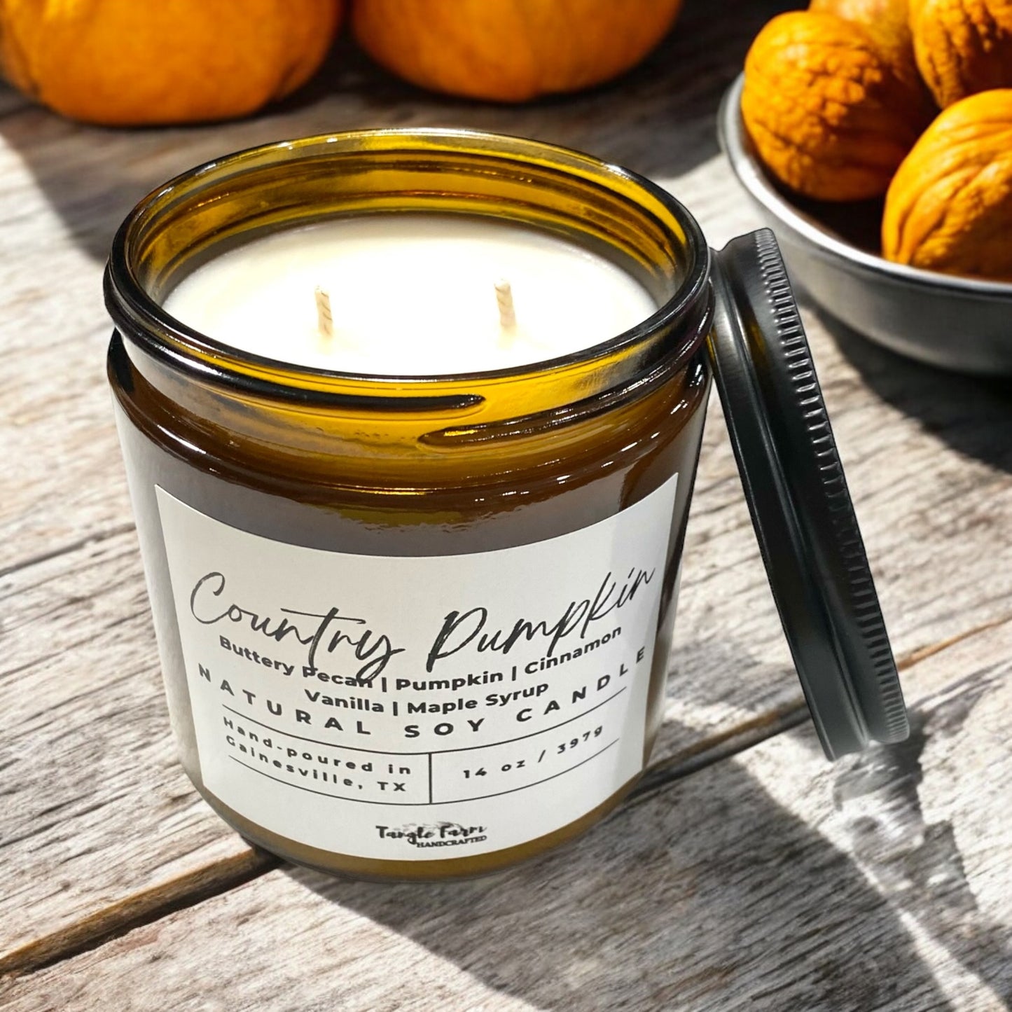 Country Pumpkin Soy Candle