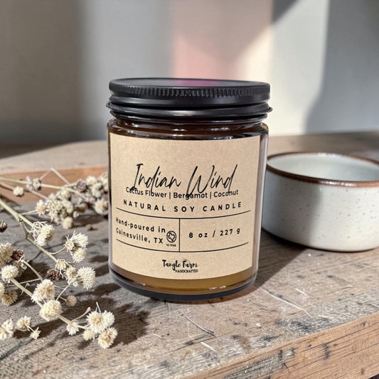 Indian Wind Soy Candle