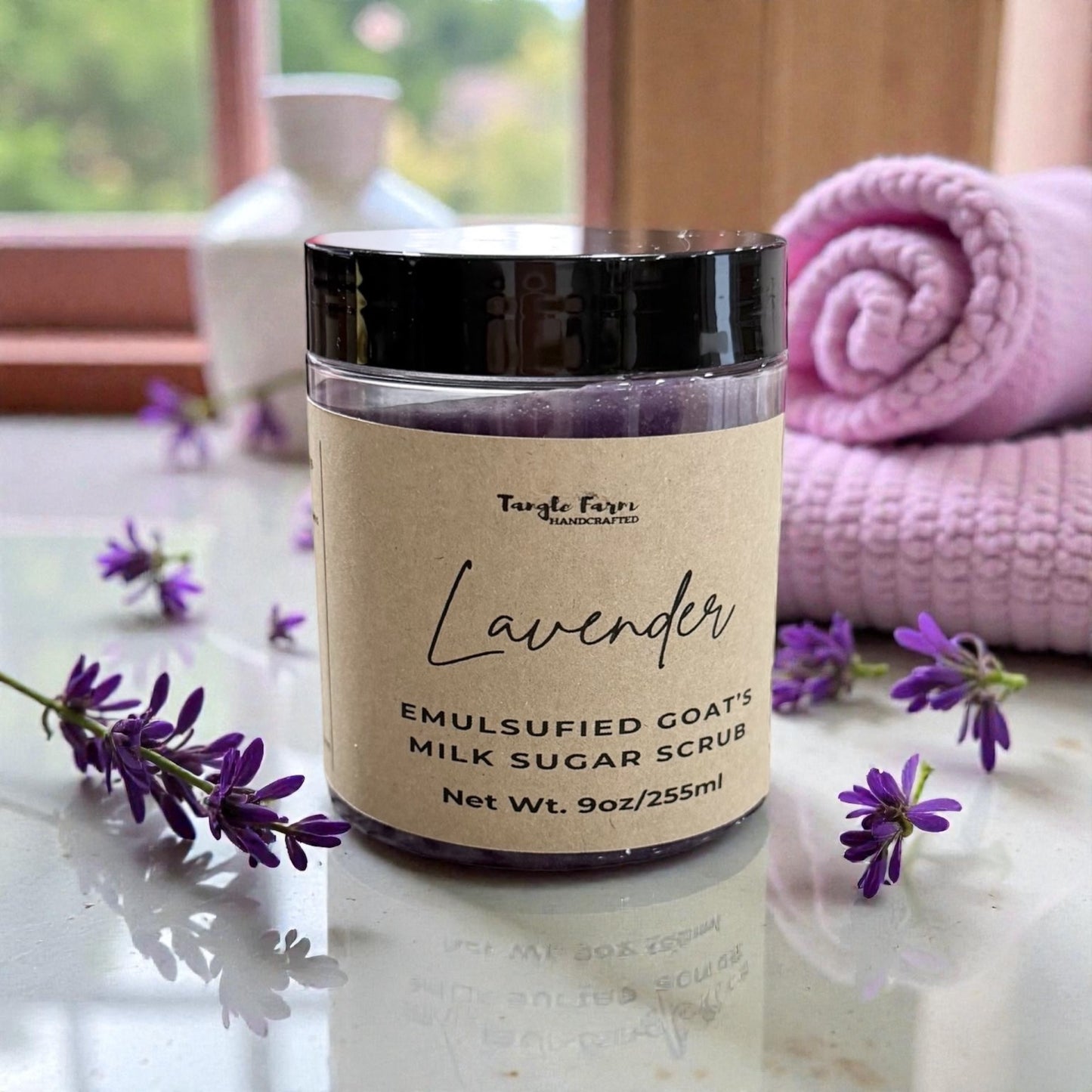 Emulsified Goat's Milk Sugar Scrub