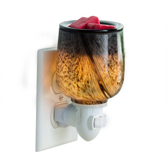 Obsidian wax warmer, 