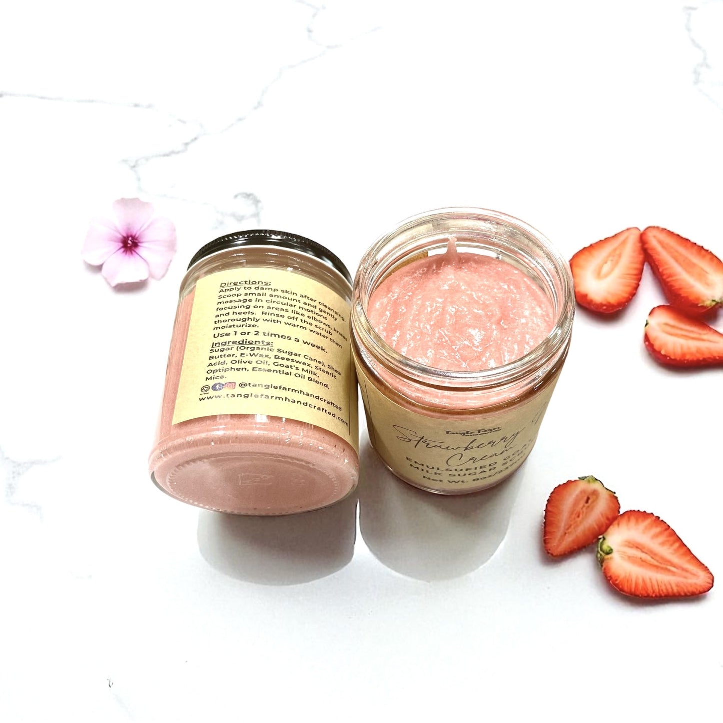 Emulsified Goat's Milk Sugar Scrub