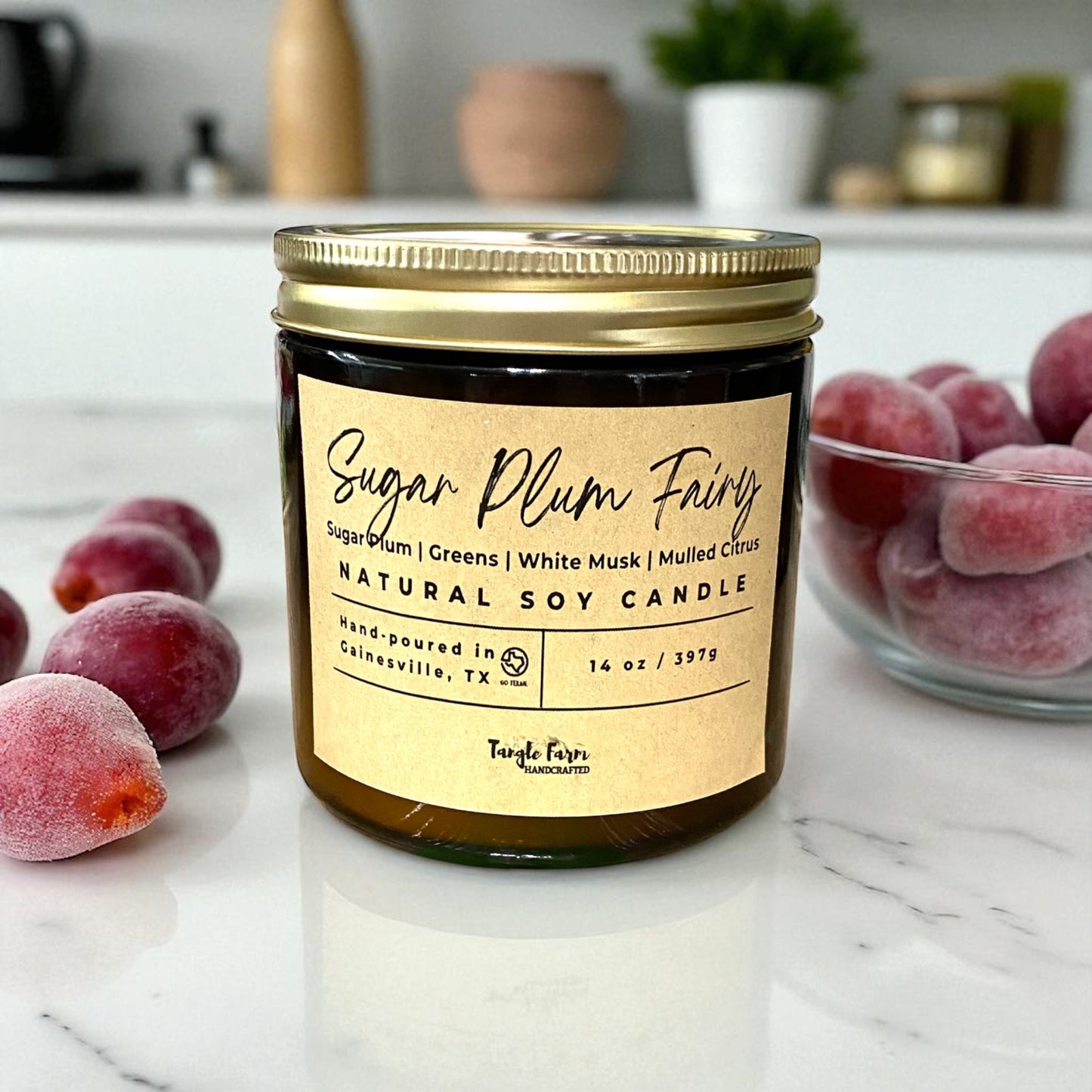 Sugar Plum Fairy Soy Candle