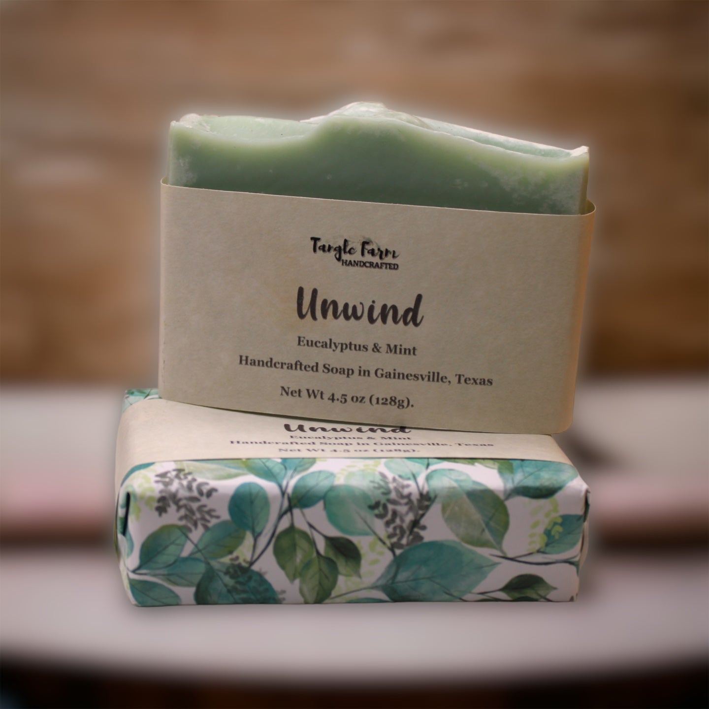 unwind eucalyptus and mind soap