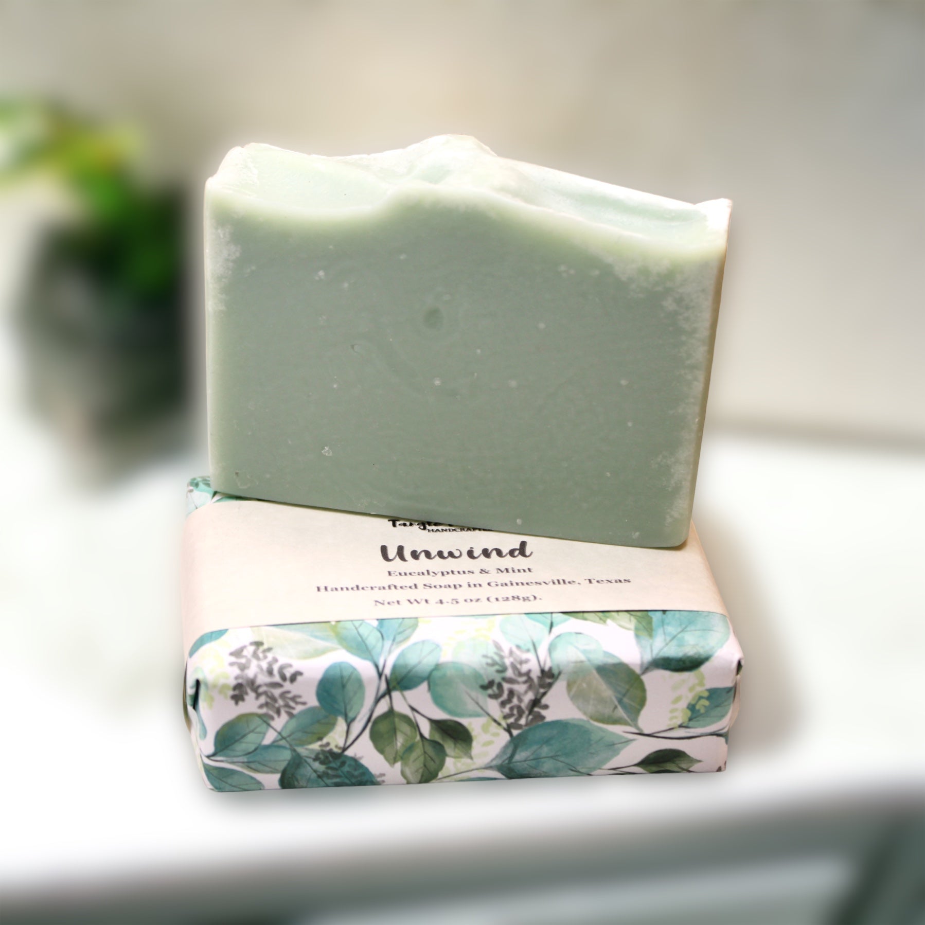 unwind eucalyptus and mind soap