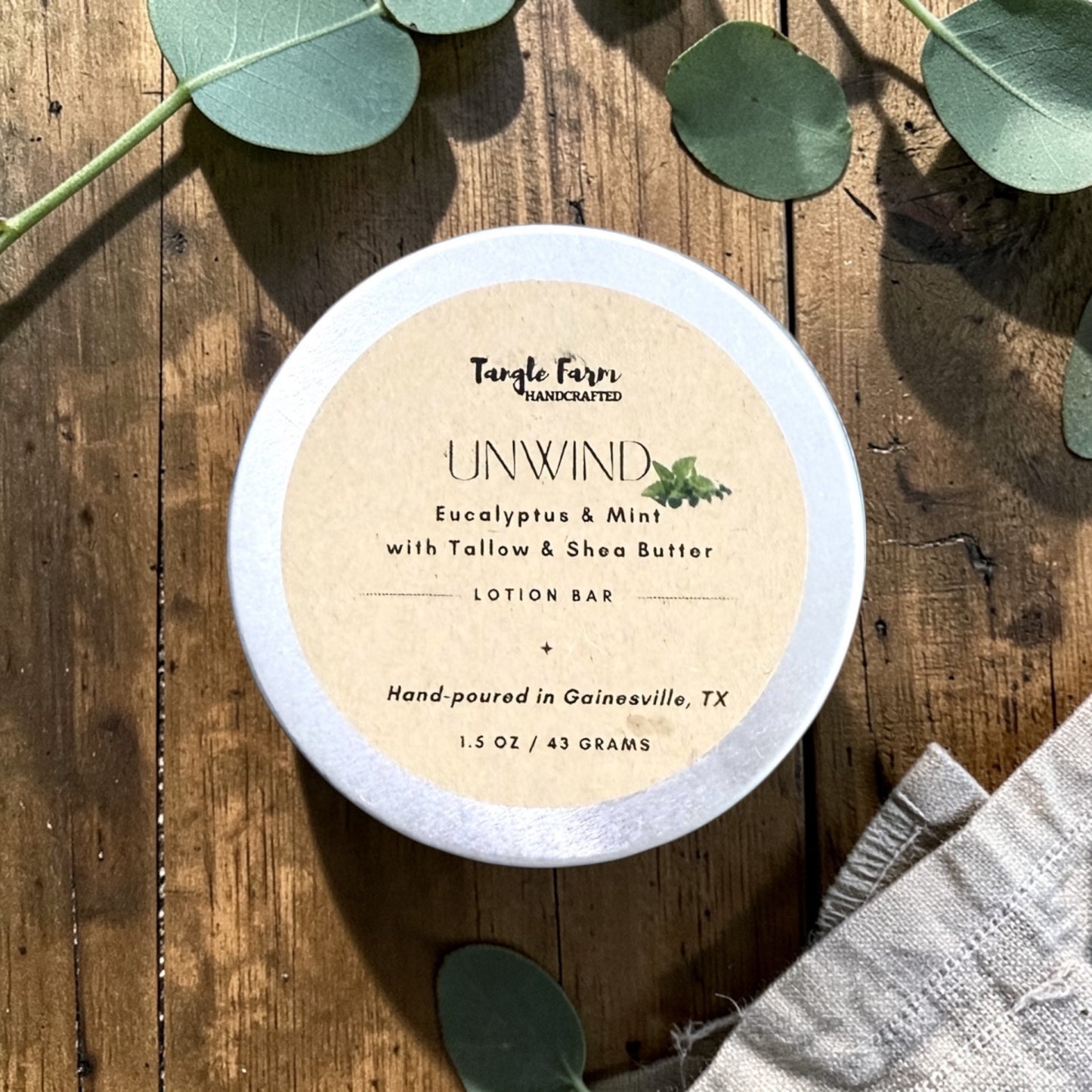 Tallow Solid Lotion Bar