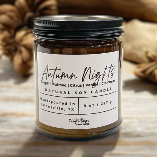 Autumn Nights Soy Candle