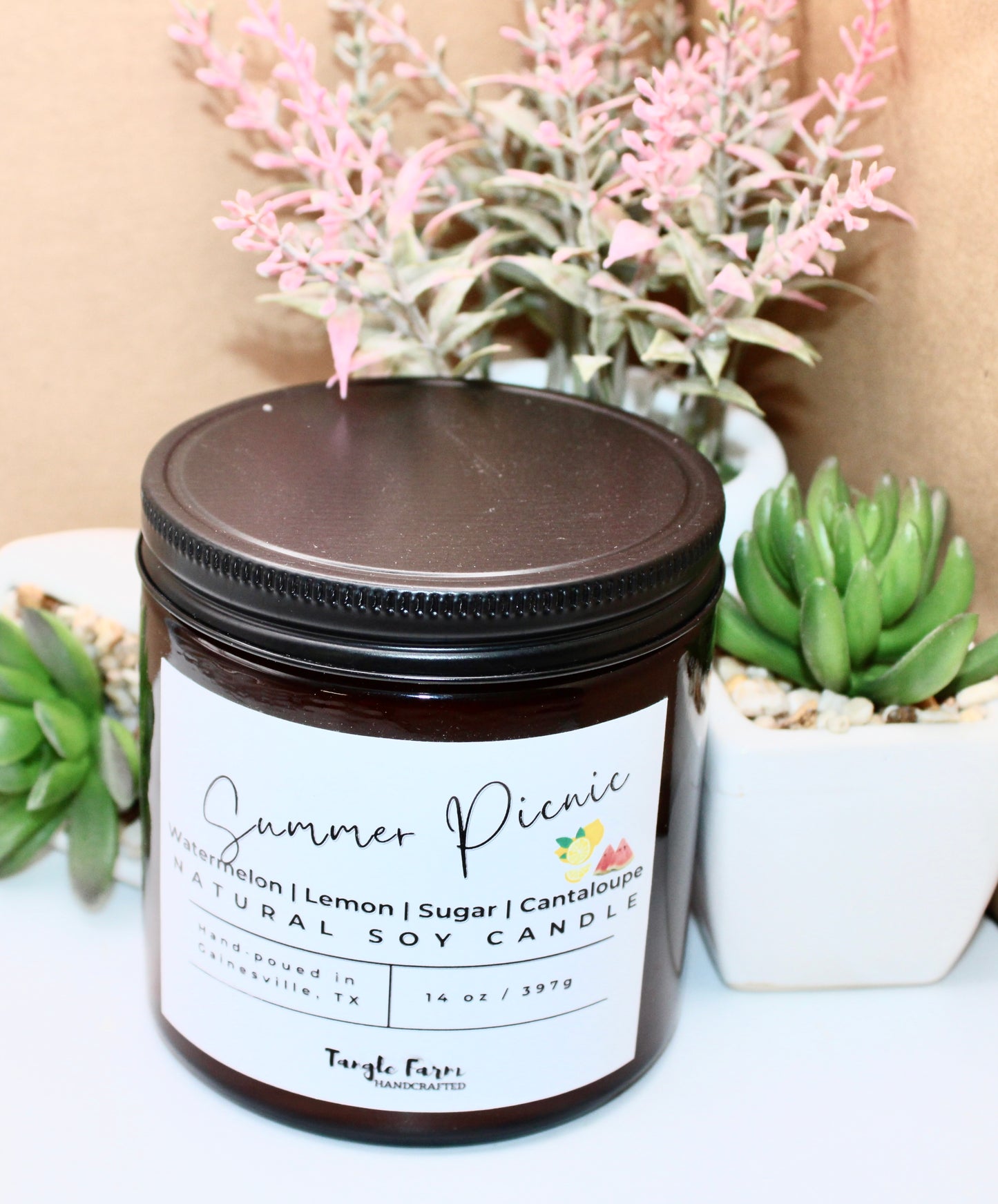 Summer Picnic Soy Candle