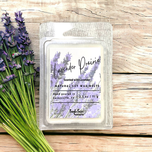 lavender prairie soy wax melt