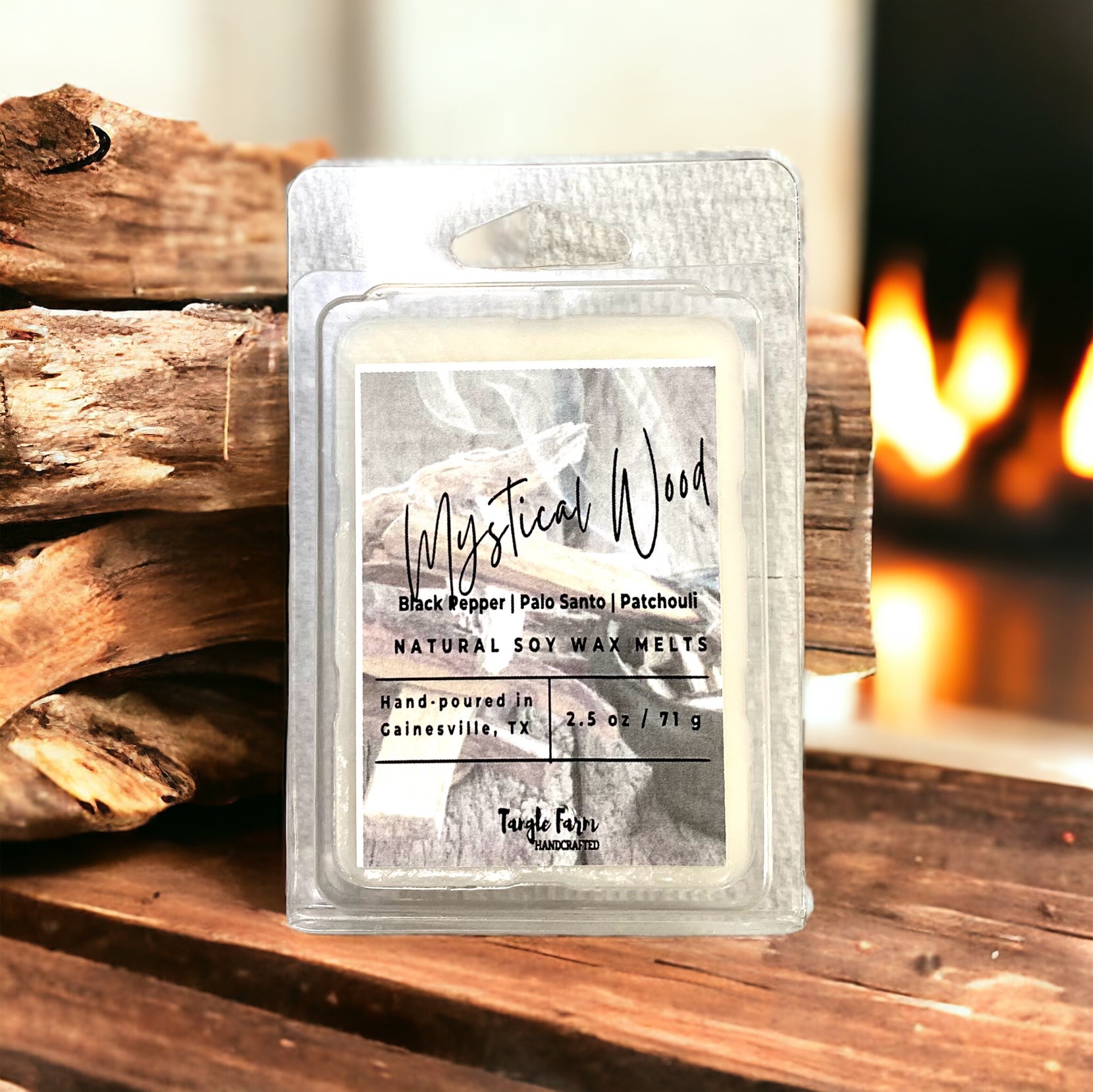 Palo Santo with Patchouli Wax Melt, soy