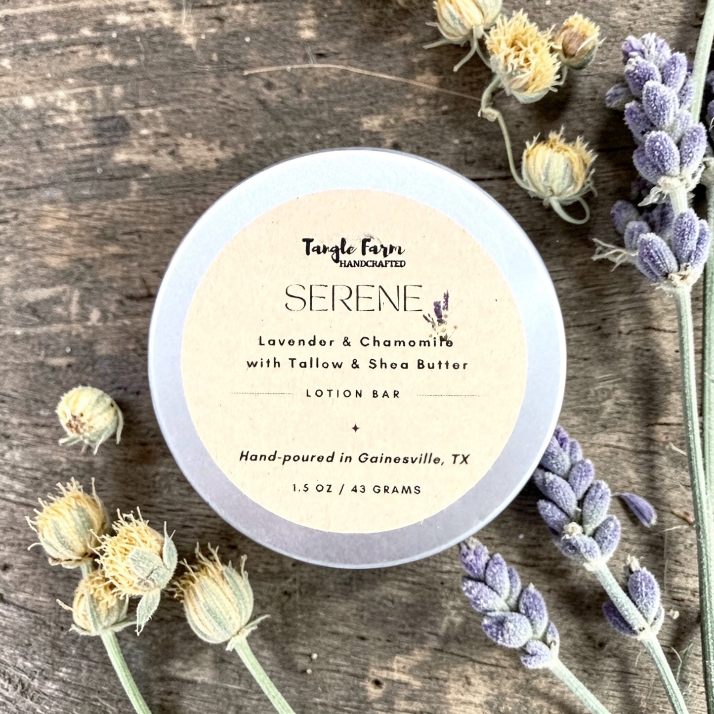 Tallow Solid Lotion Bar