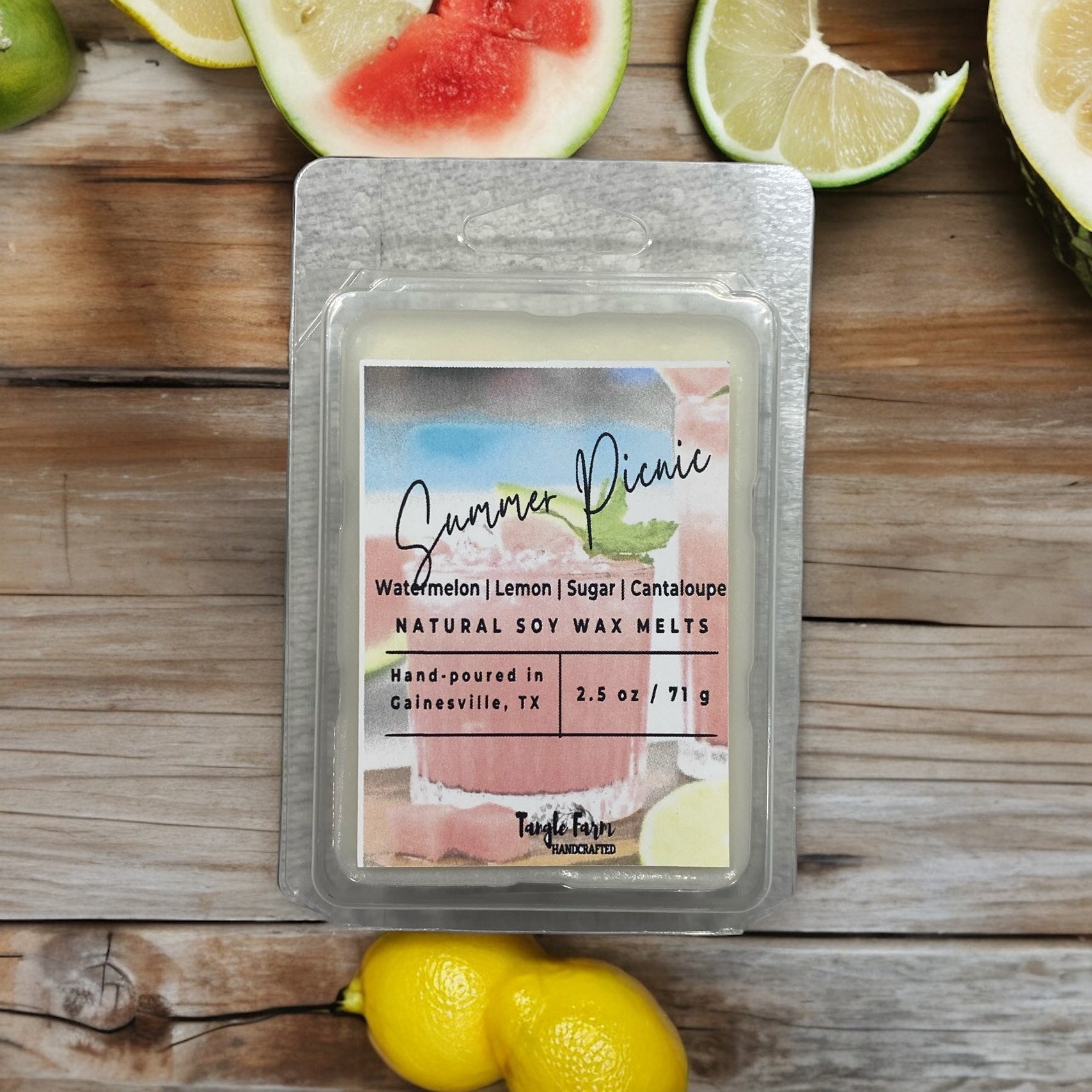 watermelon lemonade watermelon soy wax melt