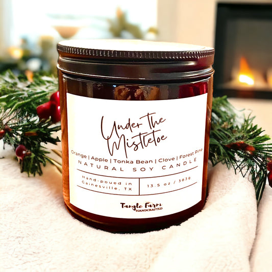 Under the Mistletoe Soy Candle