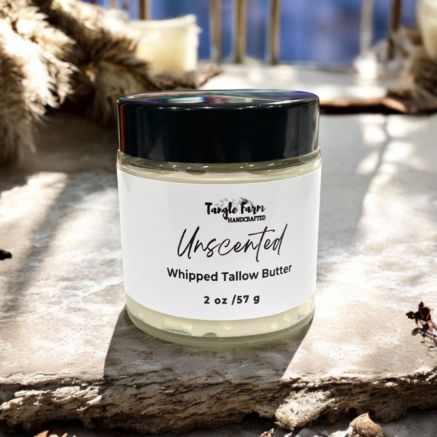 Whipped Tallow Butter in 2 oz unscented