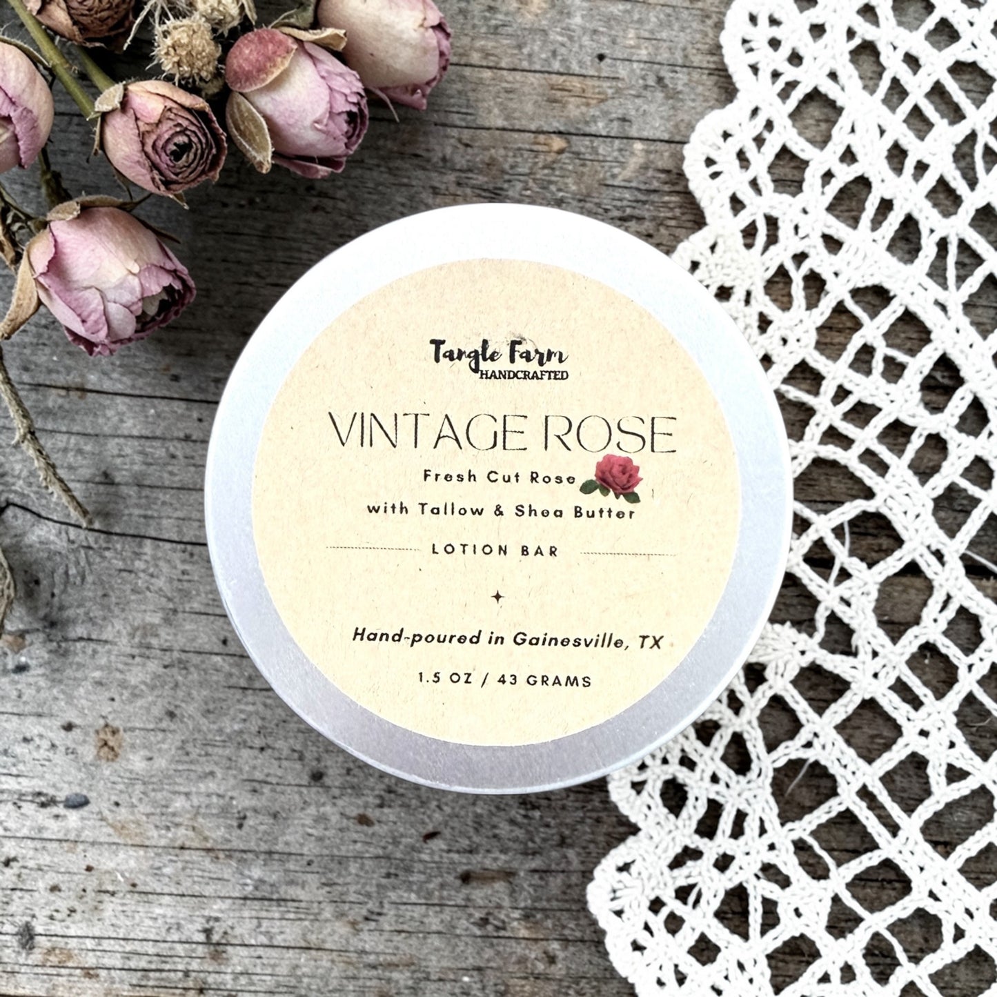 Tallow Solid Lotion Bar