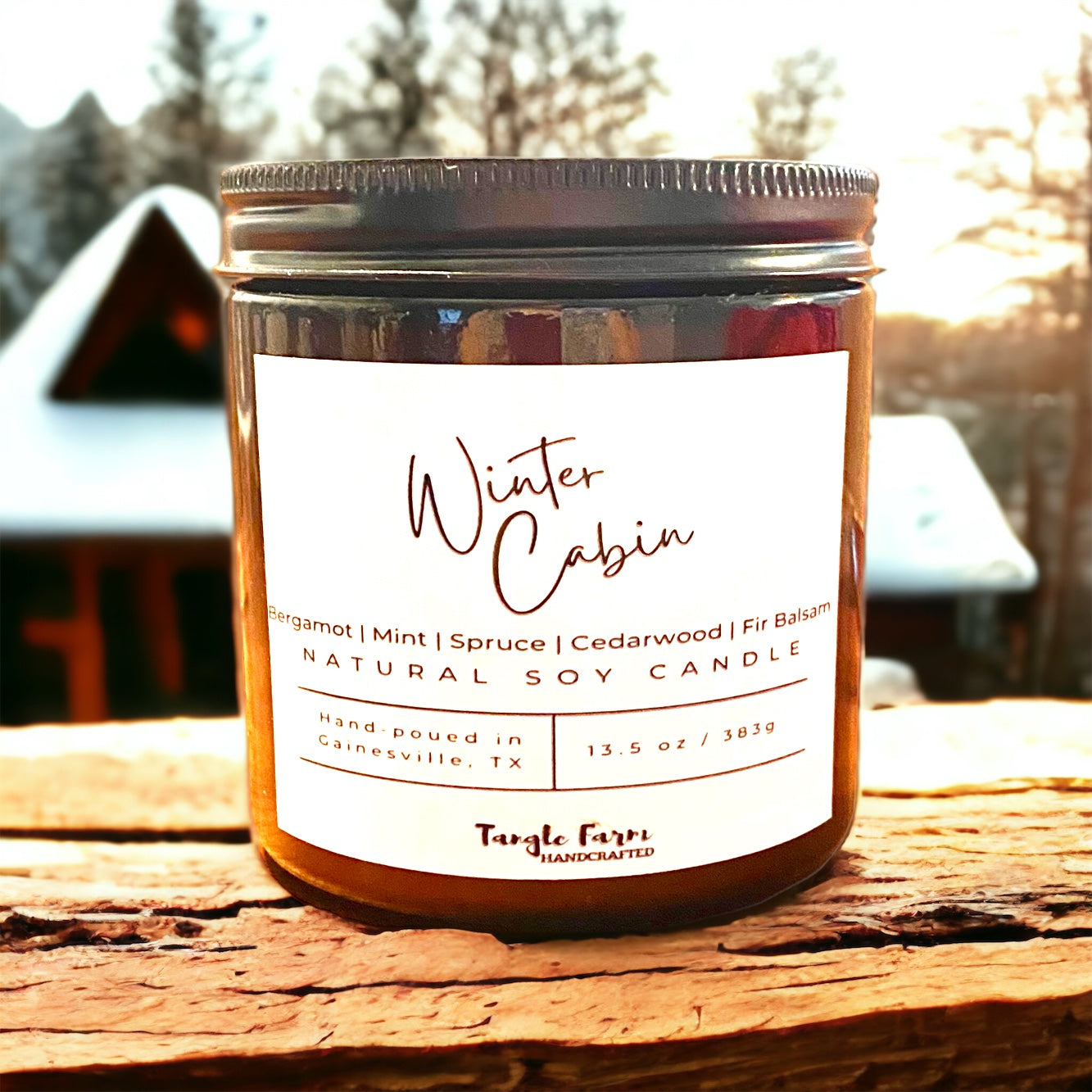 Winter Cabin Soy Candle