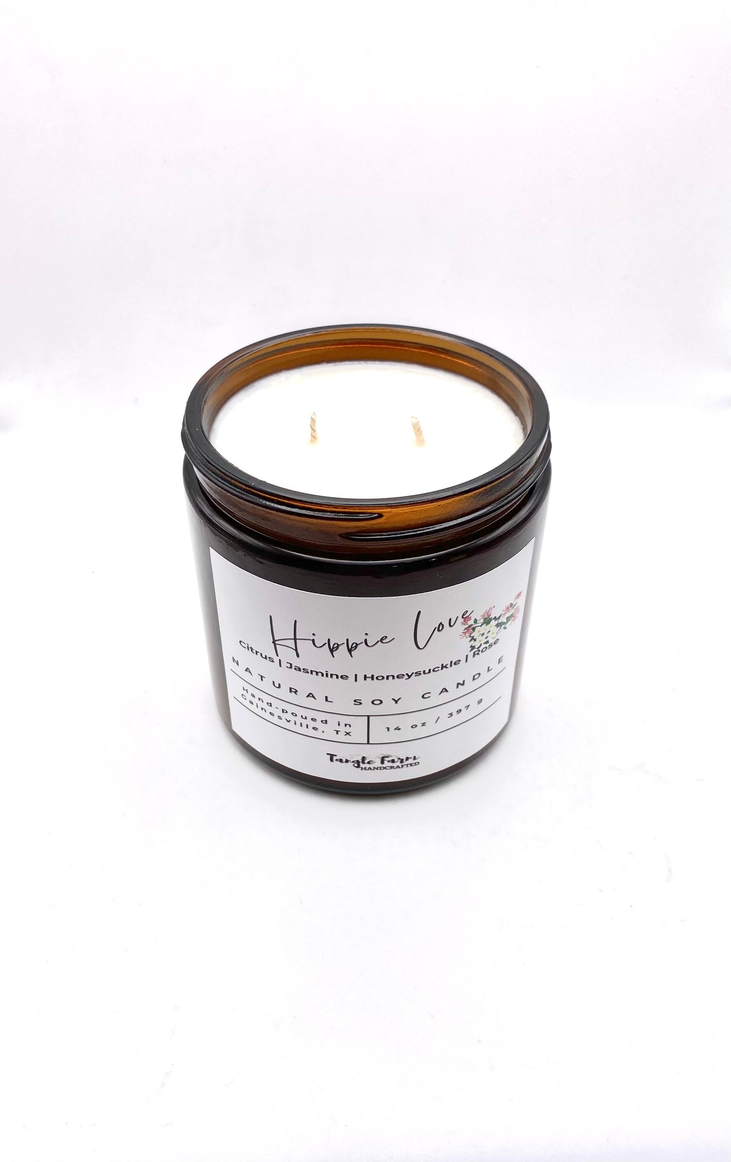 Hippie Love Soy Candle