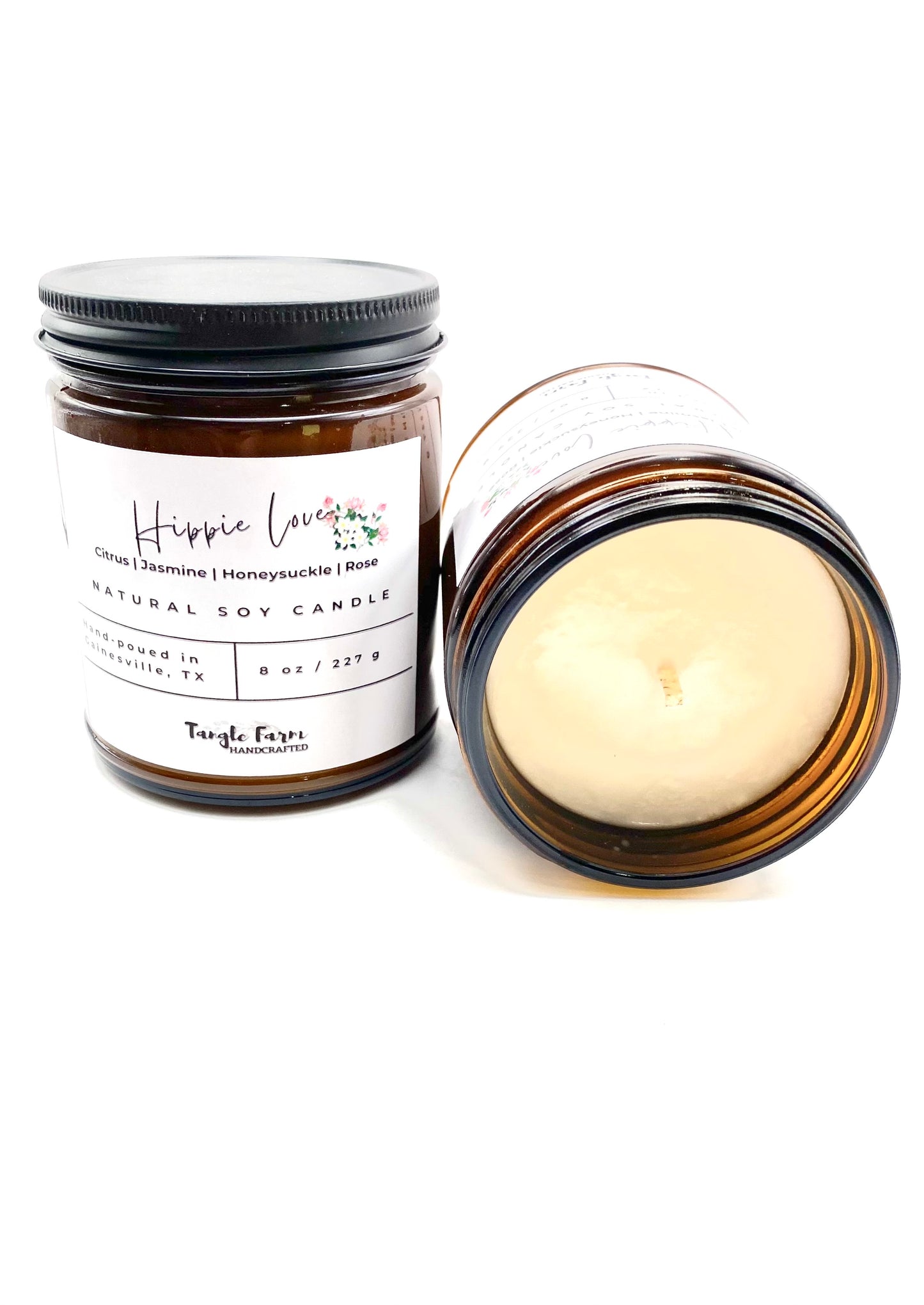 Hippie Love Soy Candle